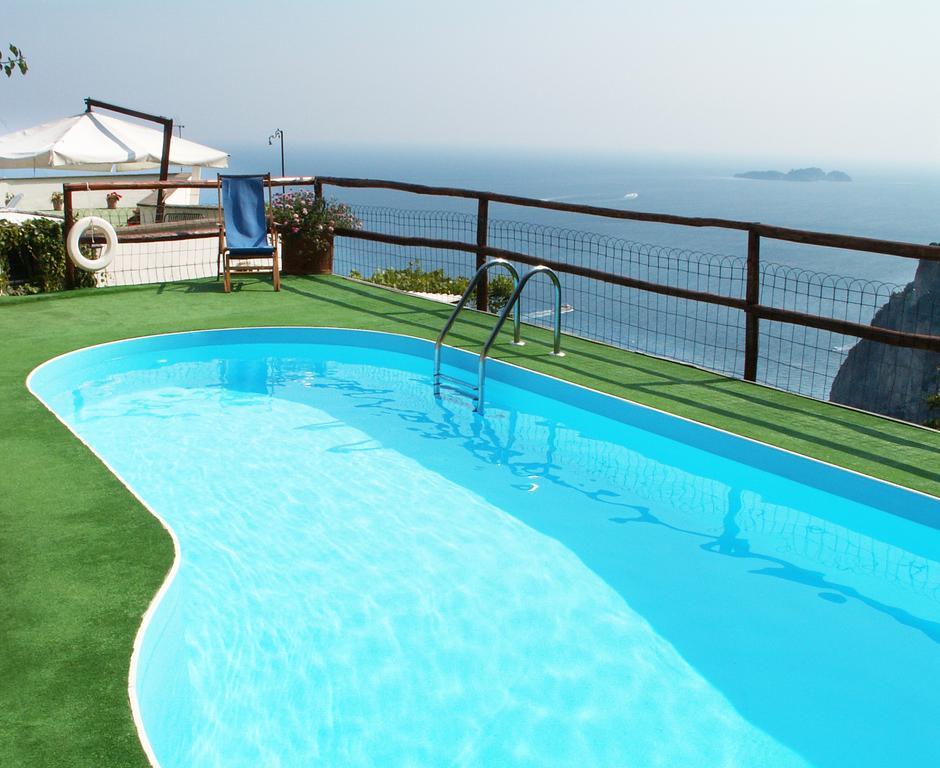 Villa Punta Del Sole Positano Eksteriør bilde