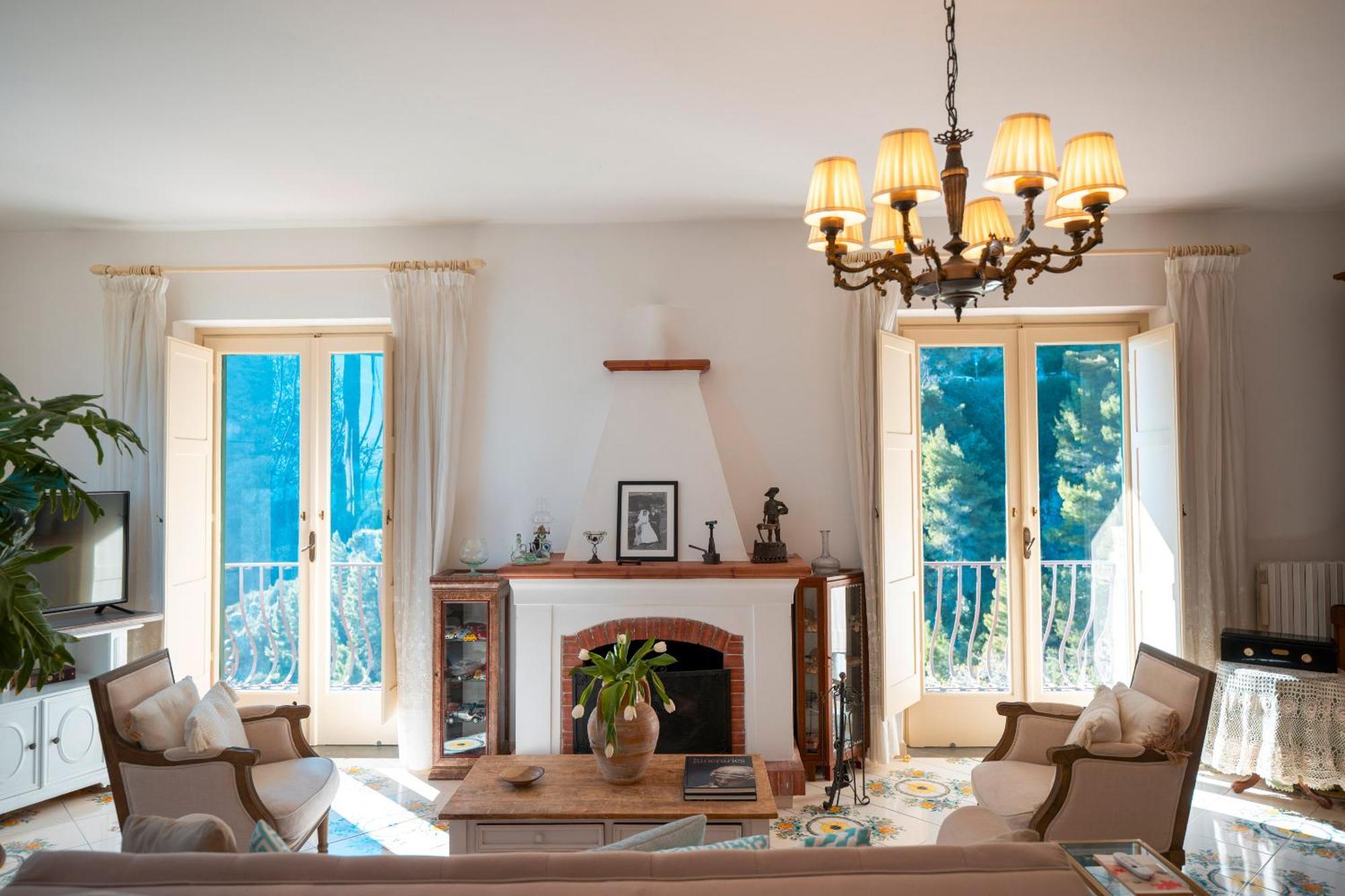 Villa Punta Del Sole Positano Eksteriør bilde