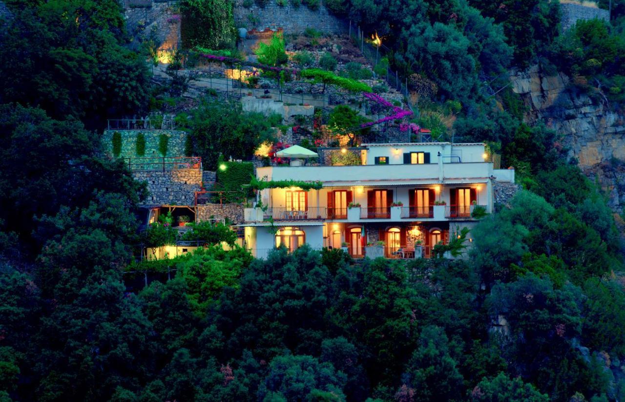 Villa Punta Del Sole Positano Eksteriør bilde
